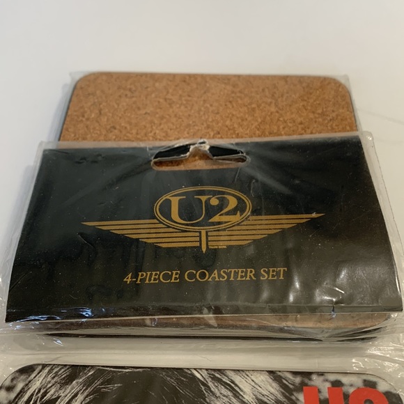 U2 Coaster Set collectible New - Picture 7 of 9